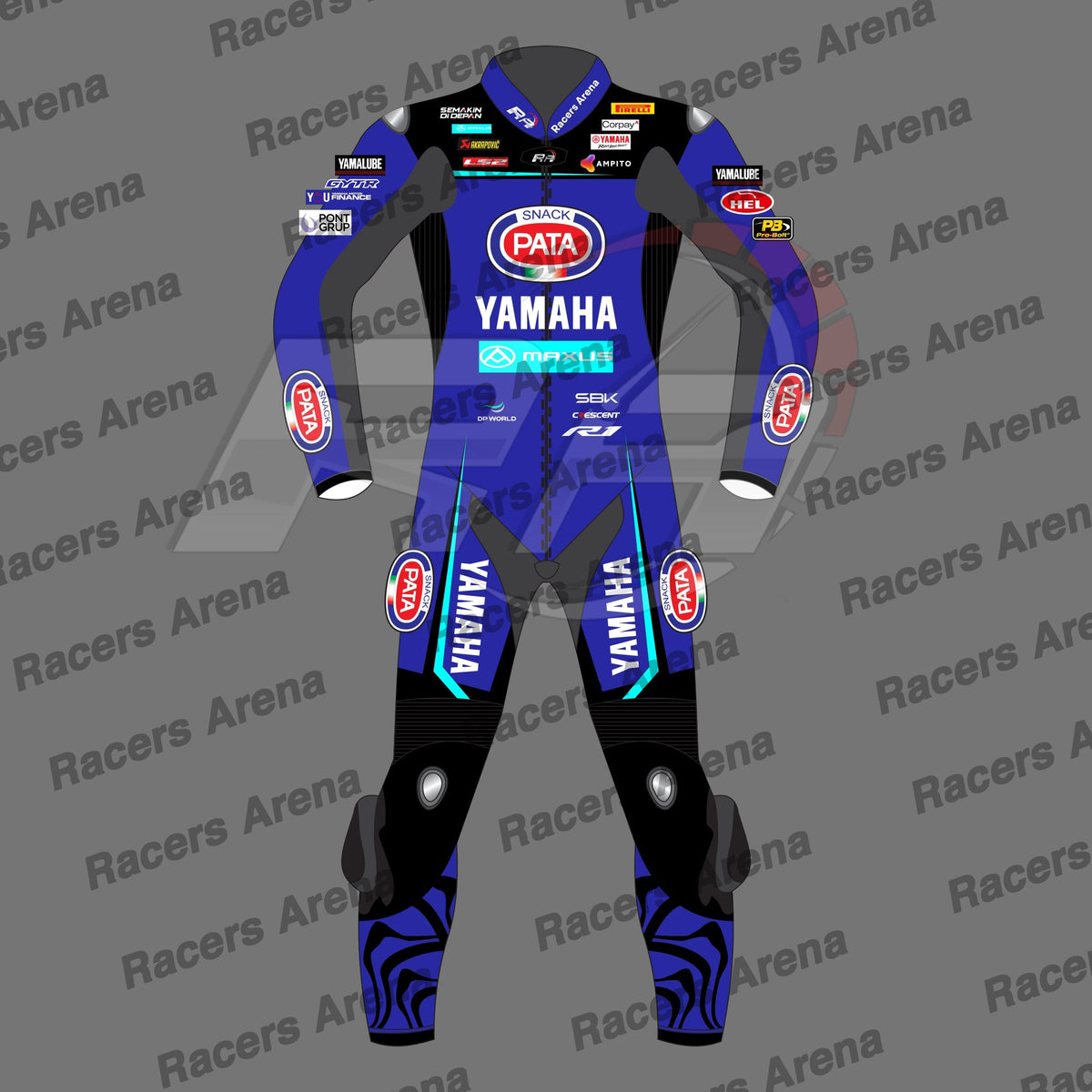Xavi Vierge Yamaha WSBK 2026 Motorcycle Leather Race Suit