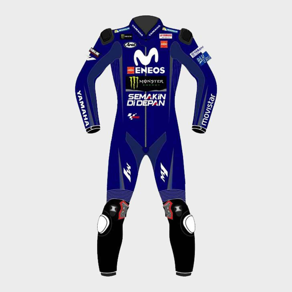 Maverick Vinales Movistar Yamaha Spidi Trend 2018 Suit
