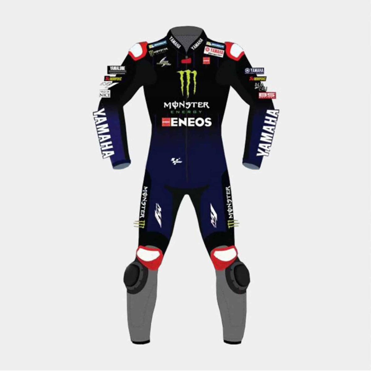 Fabio Quartararo Monster Energy Race Suit Spidi Trend 2021