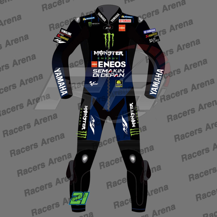 Franco Morbidelli Monster Energy Spidi Trend 2022 Motorcycle Leather Race Suit