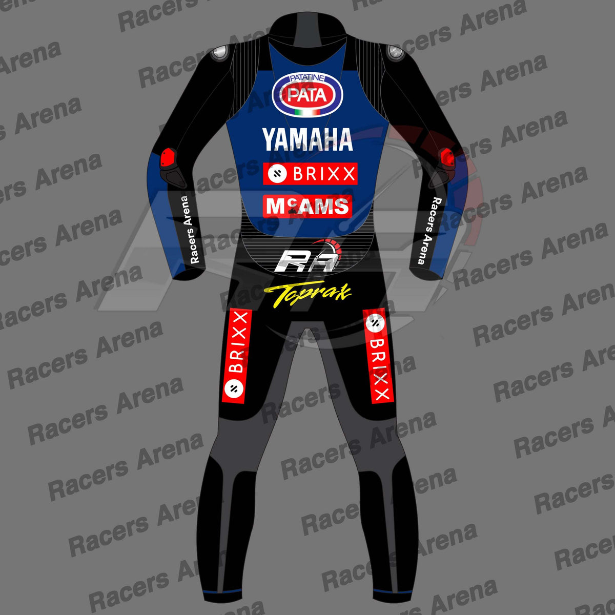 Toprak Razgatlioglu Pata Yamaha SBK 2022 Motorcycle Leather Racing Suit