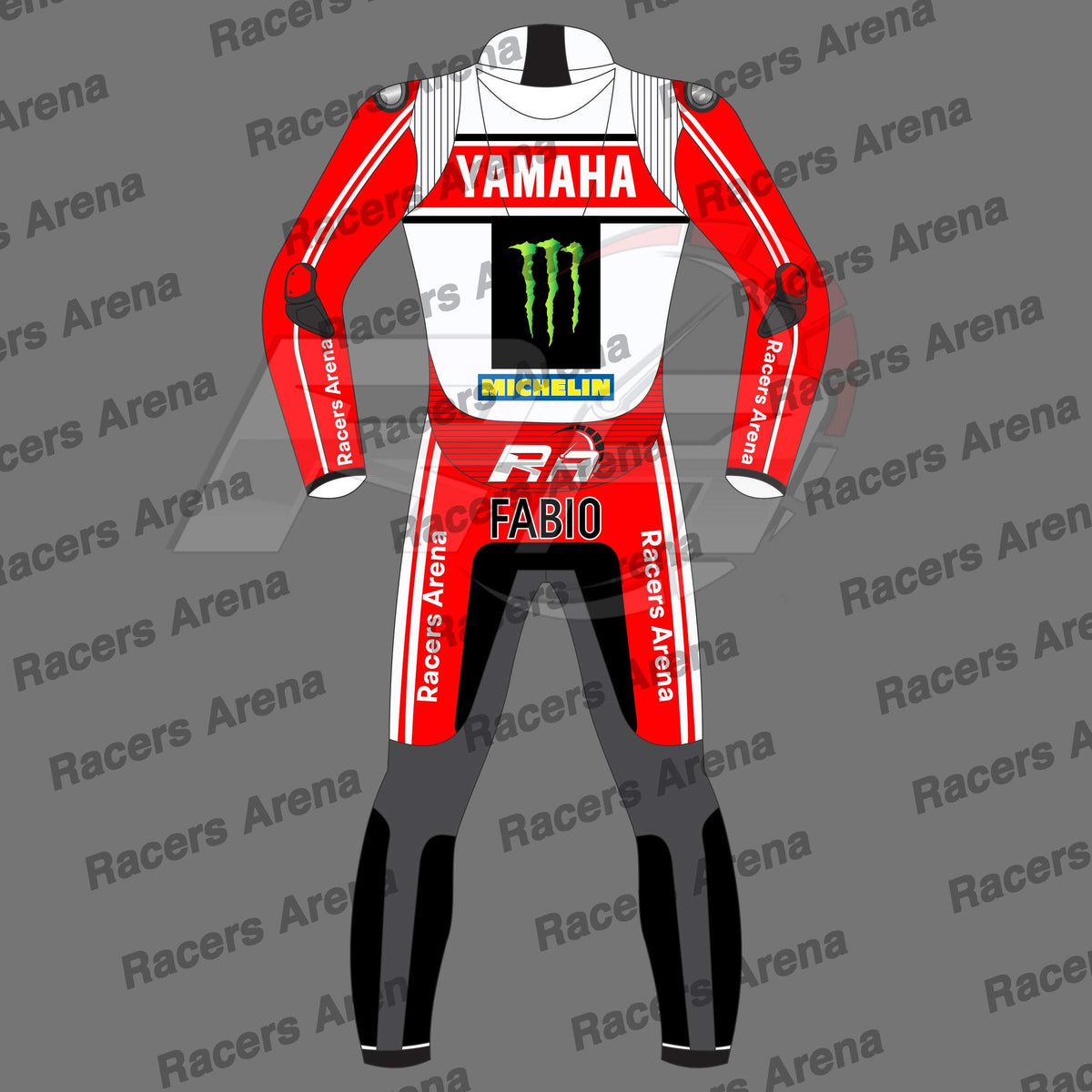 Fabio Quartararo Yamaha British GP 2024 Motorcycle Leather Race Suit