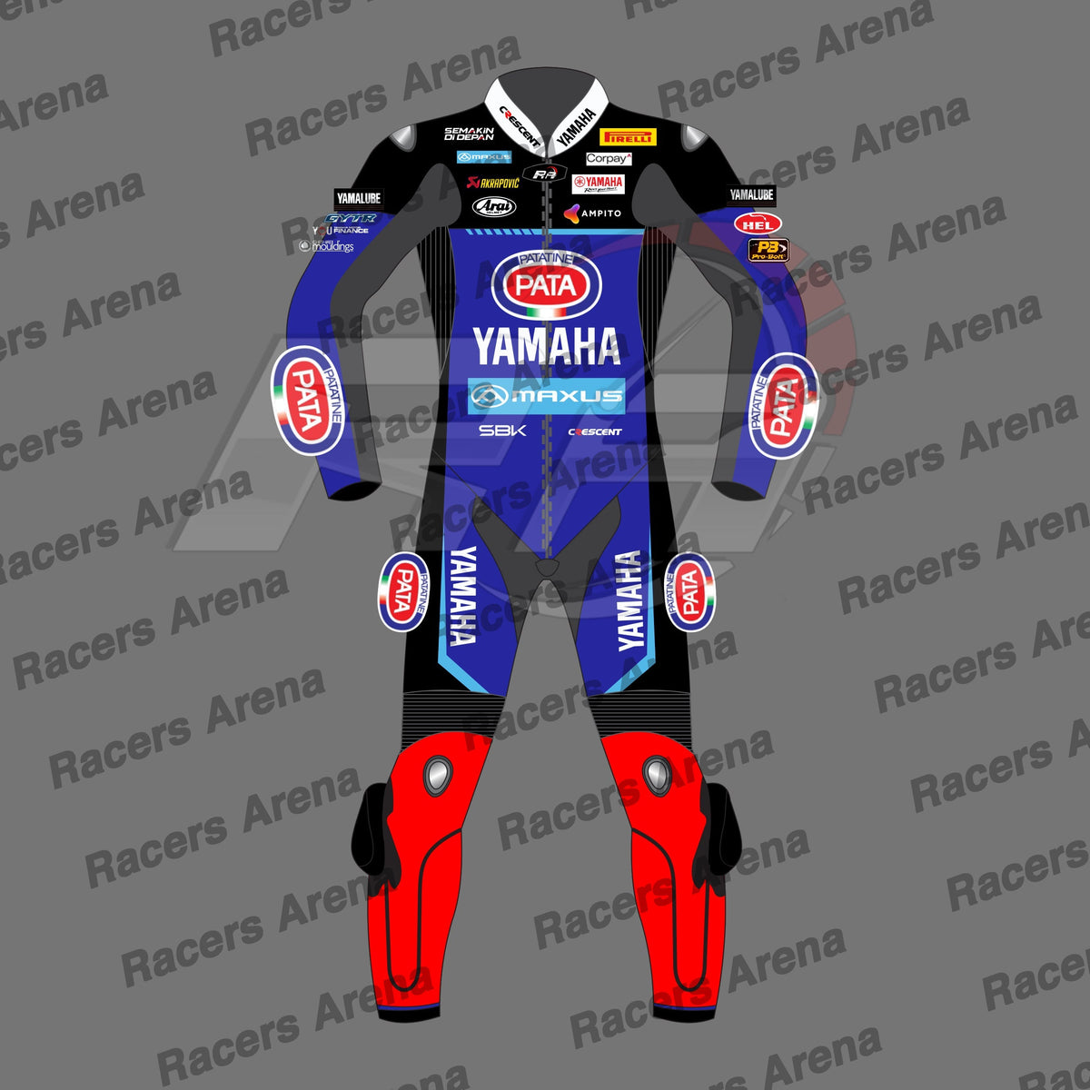 Jonathan Rea SBK 2025 Yamaha Motorcycle Leather Racing Suit