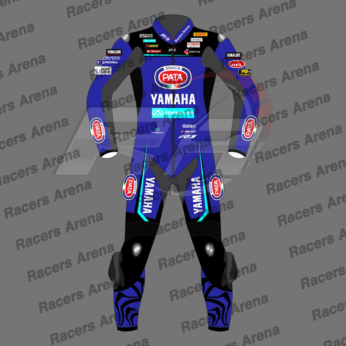 Xavi Vierge Yamaha WSBK 2026 Motorcycle Leather Race Suit