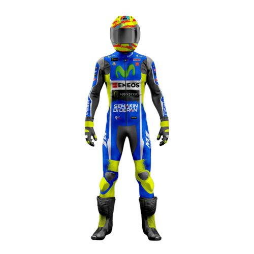 Custom Black White Minimal Premium Grid Spidi Trend Racing Gear Suit