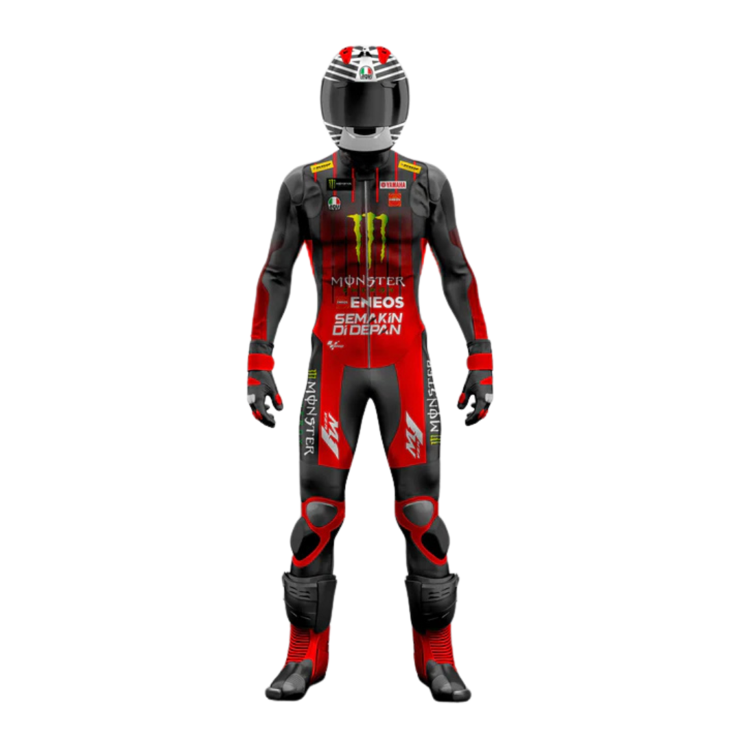 Custom Graphite Red Trim Premium Apex Spidi Trend Race Suit